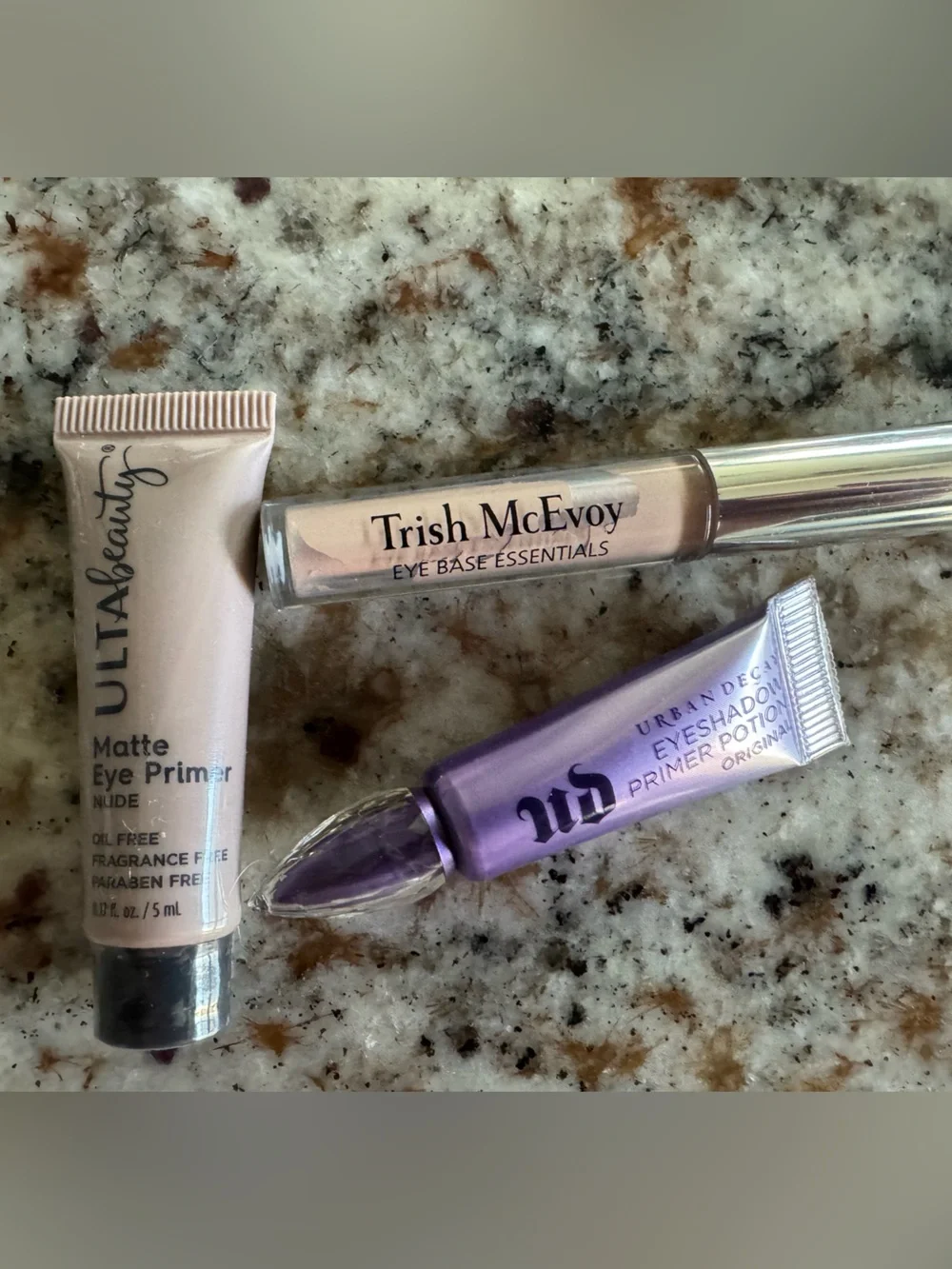 Ulta, Urban decay and Trish McEvoy Eye Base Essentials Primer-eye shadow primers